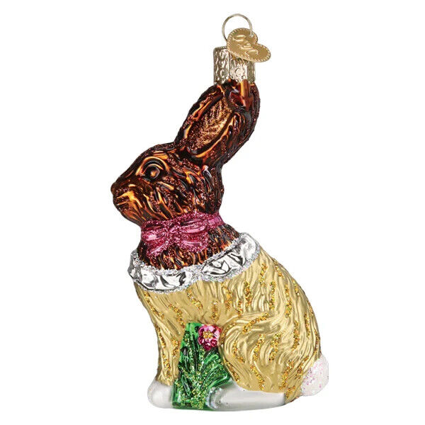 Old World Christmas Chocolate Easter Bunny Ornament