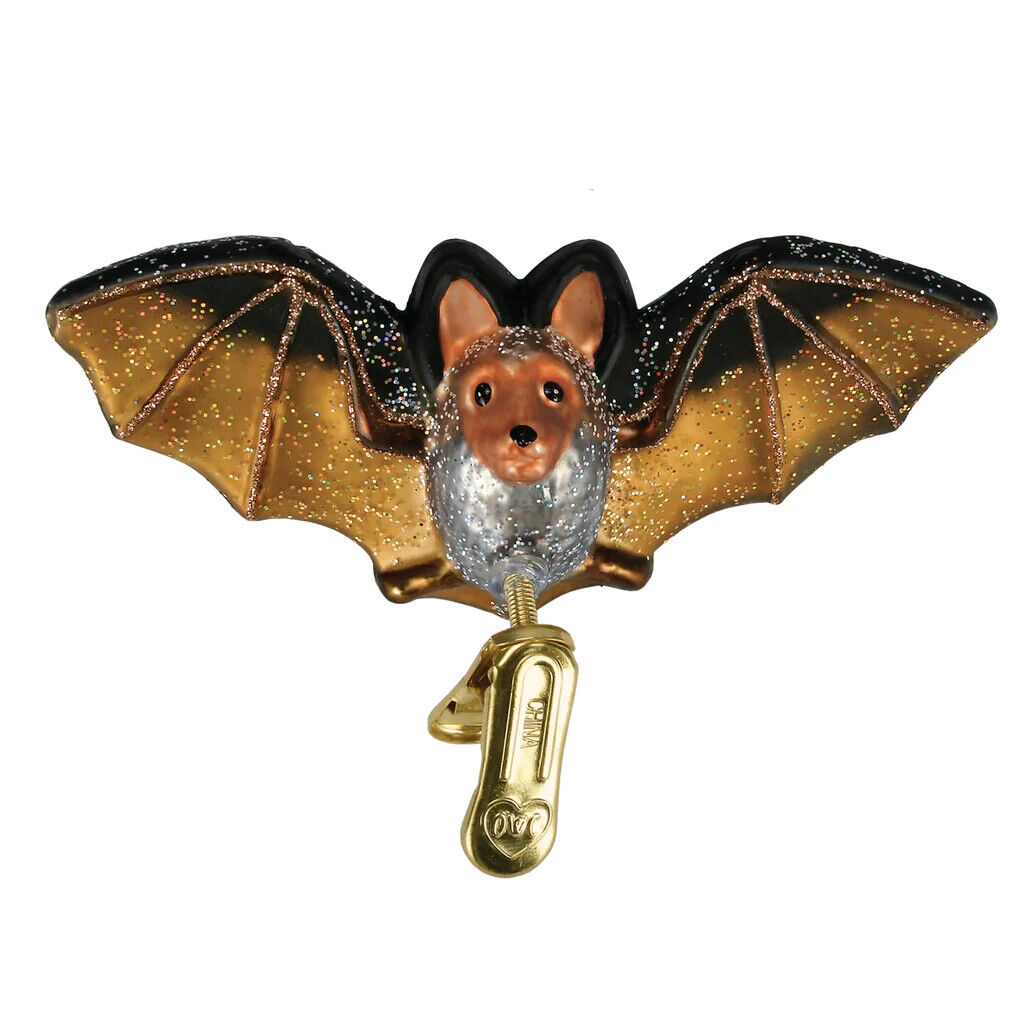 Old World Christmas Clip-on Bat Ornament