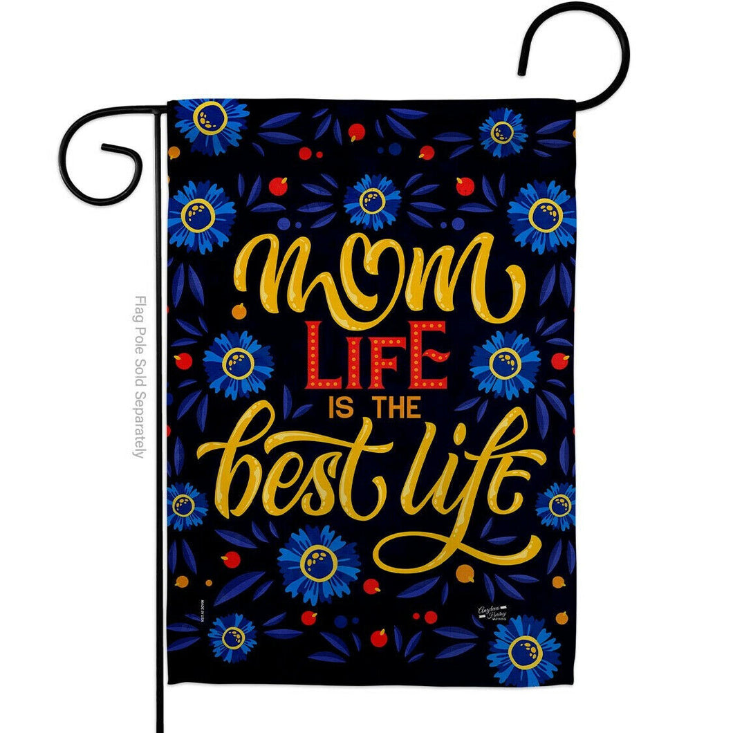 Two Group Flag Mom Life Family Mother Day Decor Flag