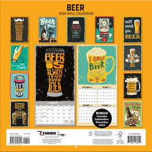 Load image into Gallery viewer, Turner Beer 2024 Wall Calendar
