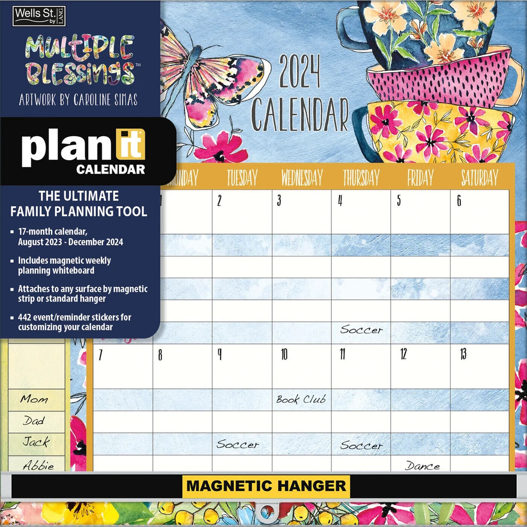 WSBL Multiple Blessings 2024 Plan-It Calendar