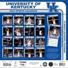 Load image into Gallery viewer, Turner Kentucky Wildcats 2024 Wall Calendar
