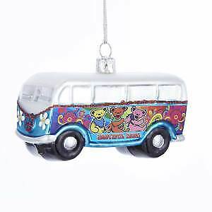 Grateful Dead Bus Glass Ornament GD4141