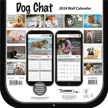 Load image into Gallery viewer, Turner Dog Chat 2024 Mini Wall Calendar
