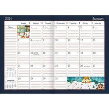 Load image into Gallery viewer, Lang Linda Nelson Stocks 2024 Monthly Planner
