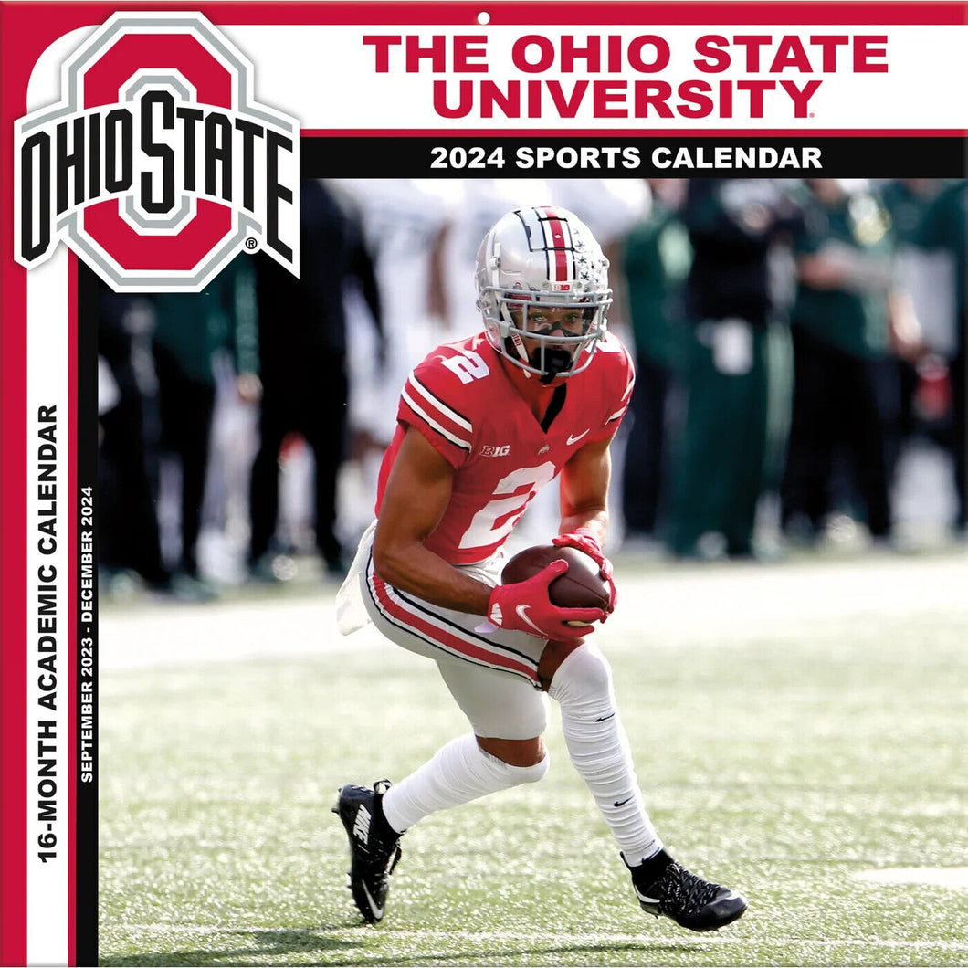 Turner Ohio State Buckeyes 2024 Wall Calendar