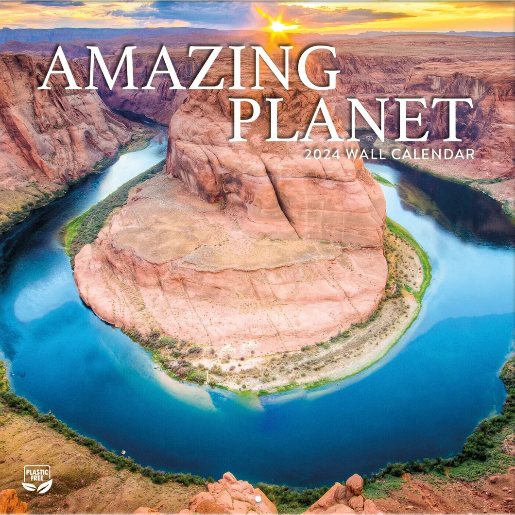 Turner Amazing Planet 2024 Wall Calendar