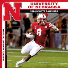 Load image into Gallery viewer, Turner Nebraska Cornhuskers 2024 Wall Calendar
