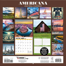 Load image into Gallery viewer, Turner Americana 2024 Wall Calendar
