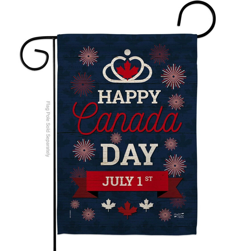 Two Group Flag Canada Day July 1st Regional Decor Flag