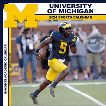 Load image into Gallery viewer, Turner Michigan Wolverines 2024 Wall Calendar
