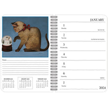 Load image into Gallery viewer, Lang American Cat 2024 Spiral Bound Engagement Planner
