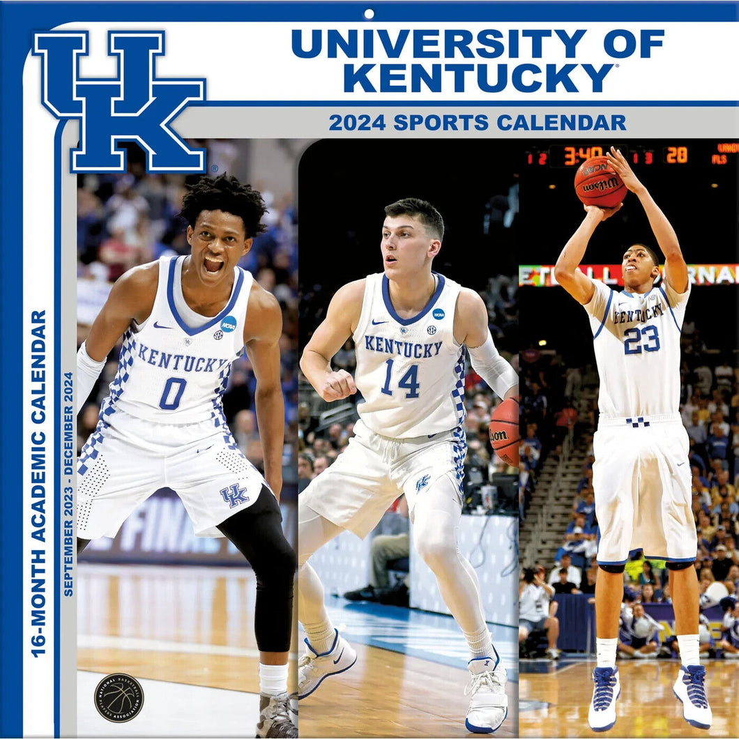 Turner Kentucky Wildcats 2024 Wall Calendar