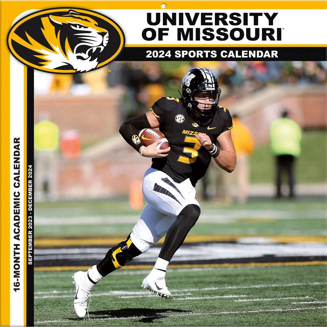 Turner Missouri Tigers 2024 Wall Calendar