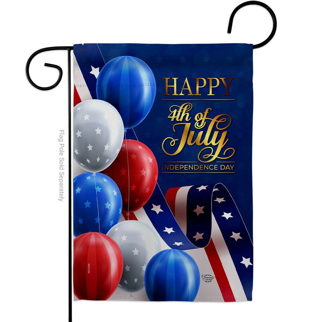 Two Group Flag July Fun Americana Fourth of Decor Flag