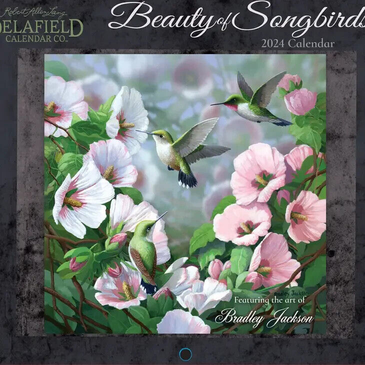 Robert Lang 2024 Beauty of Songbirds Wall Calendar