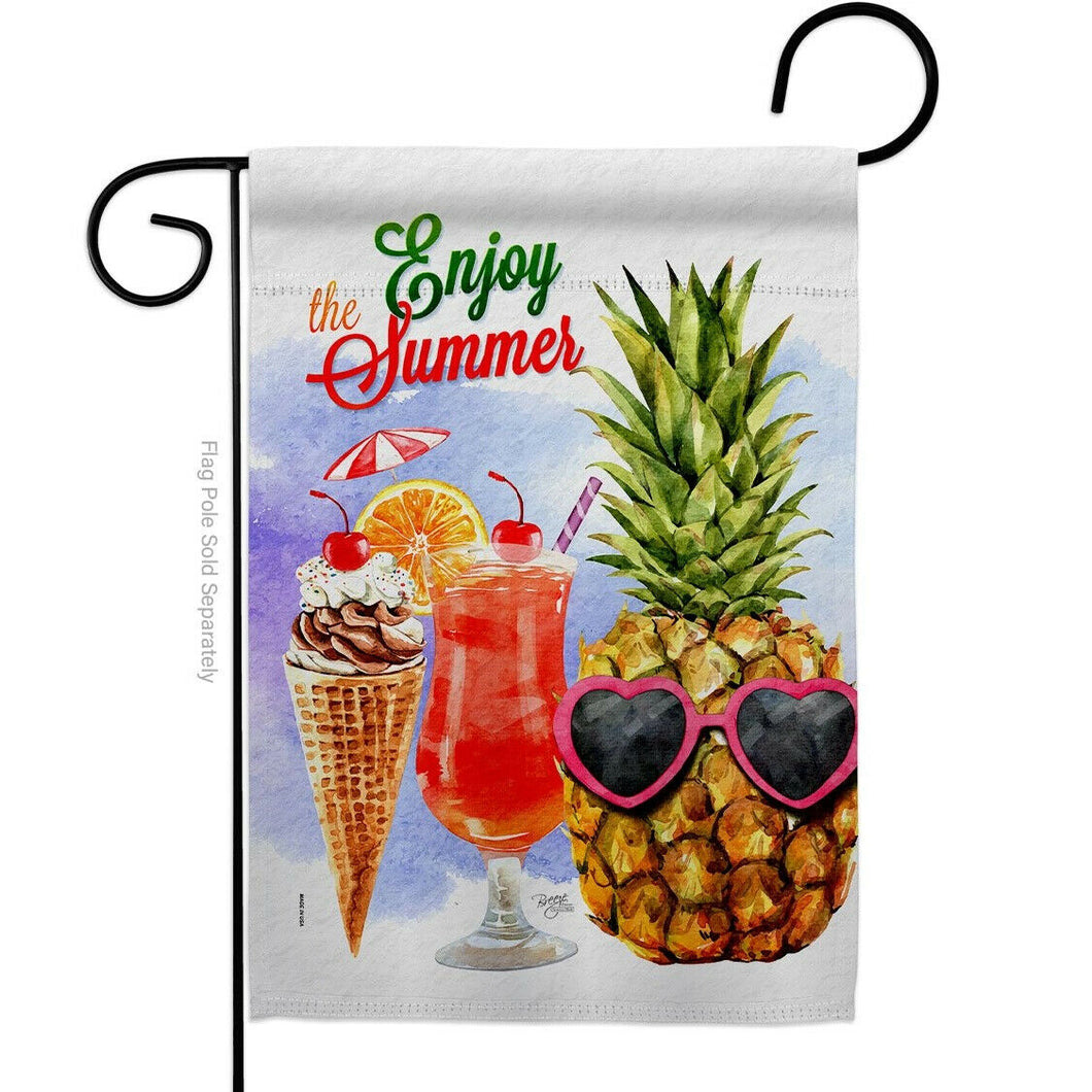 Two Group Flag Summer Sweets Summertime Fun and Sun Sweet Fruit Decor Flag