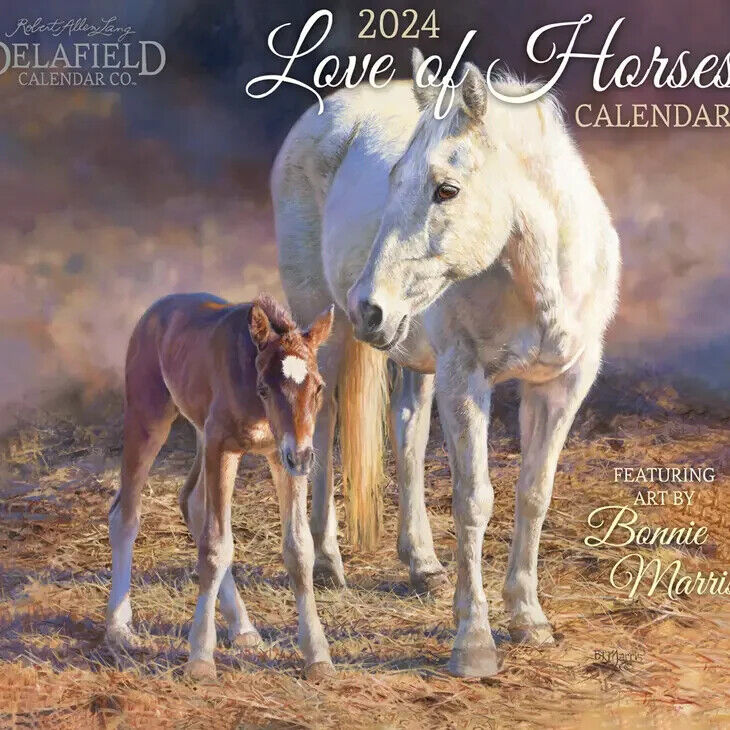 Robert Lang 2024 Love of Horses Wall Calendar