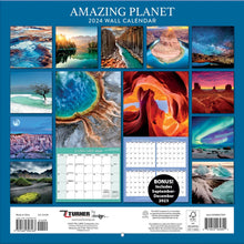 Load image into Gallery viewer, Turner Amazing Planet 2024 Wall Calendar
