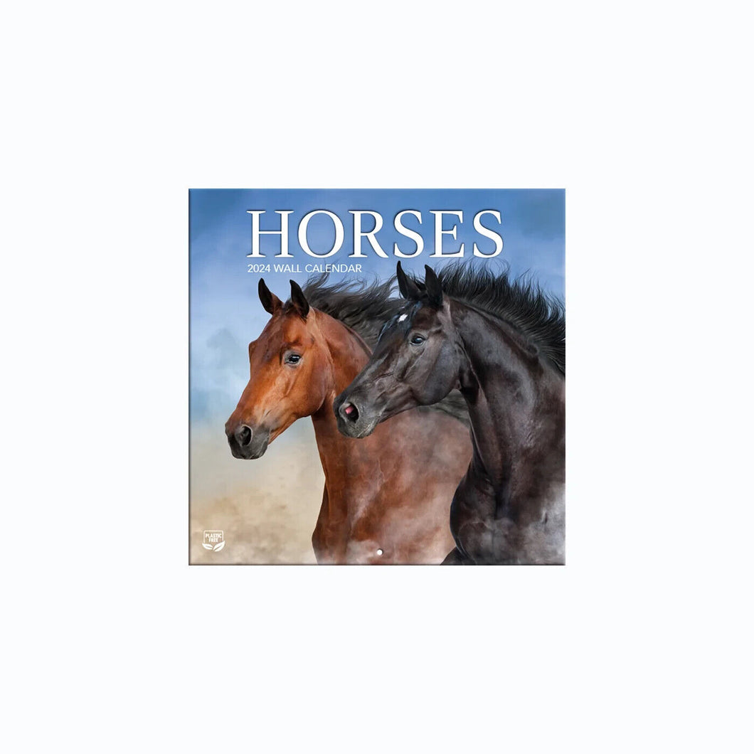 Turner Horses 2024 Mini Wall Calendar