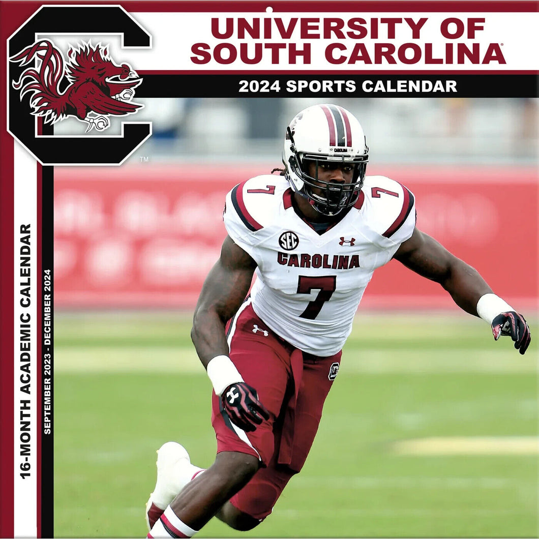 Turner South Carolina Gamecocks 2024 Wall Calendar