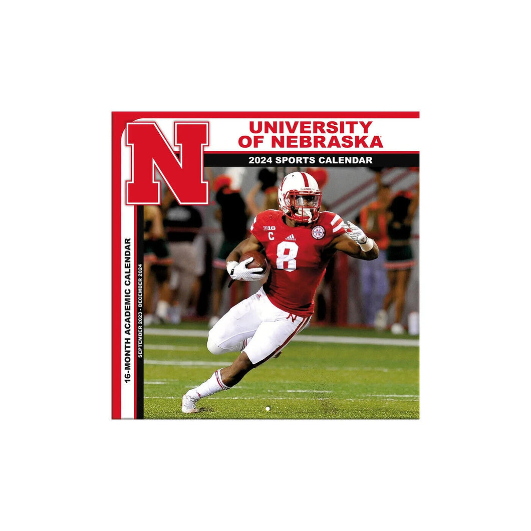 Turner Nebraska Cornhuskers 2024 Mini Wall Calendar