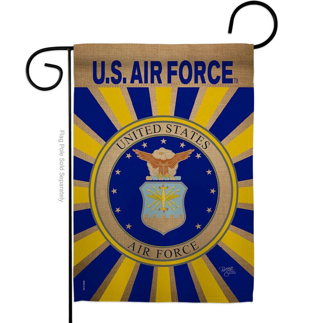 Two Group Flag Air Force Armed Forces Military Decor Flag