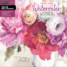 Load image into Gallery viewer, WSBL Watercolor Wonder 2024 Wall Calendar
