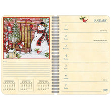 Load image into Gallery viewer, Lang Heart &amp; Home 2024 Spiral Bound Engagement Planner
