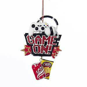 Game On! With Soda and Chips Dangle Ornament