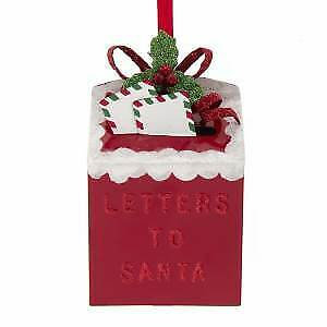 Letters To Santa Mailbox Ornament