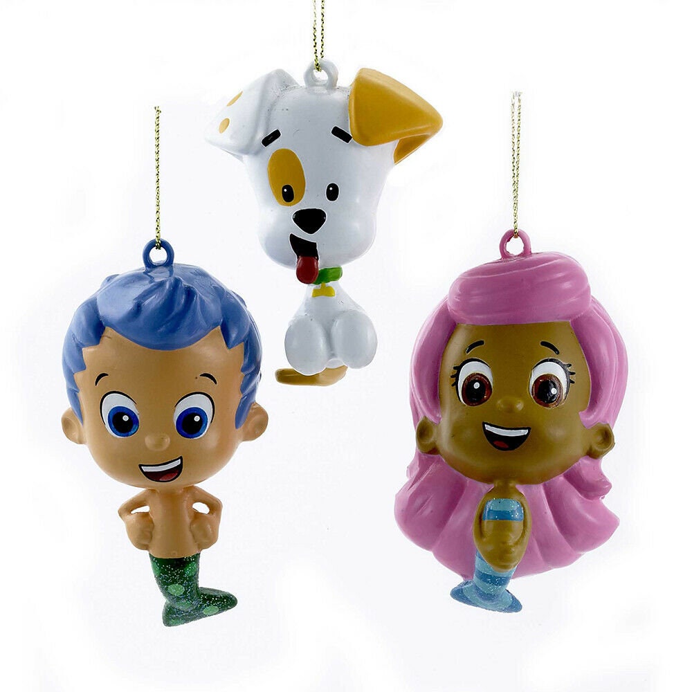 Set of 3 Bubble Guppies™ Ornaments